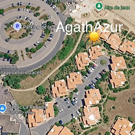 Agathazur 30 M Away, Terrace Ac Appartement *