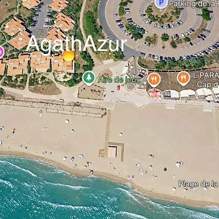 Agathazur 30 M Away, Terrace Ac Appartement *