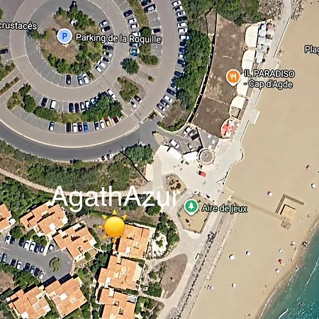 Appartement Agathazur 30 M Away, Terrace Ac